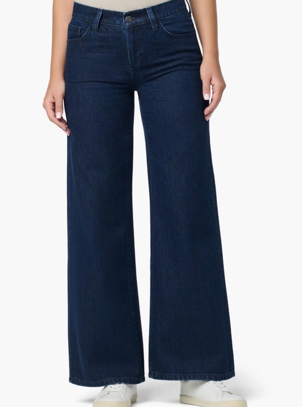 Joe's Jeans Dark Indigo Wide Leg Jeans